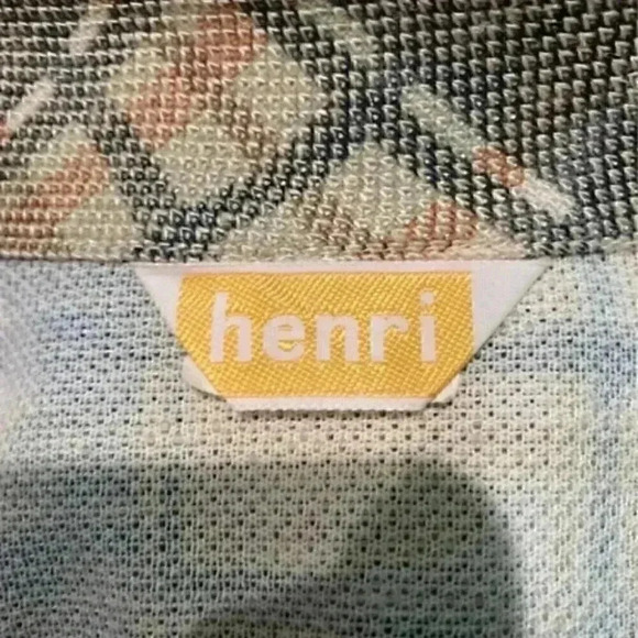 Vintage thick flannel shirt from henri - Picture 5 of 5